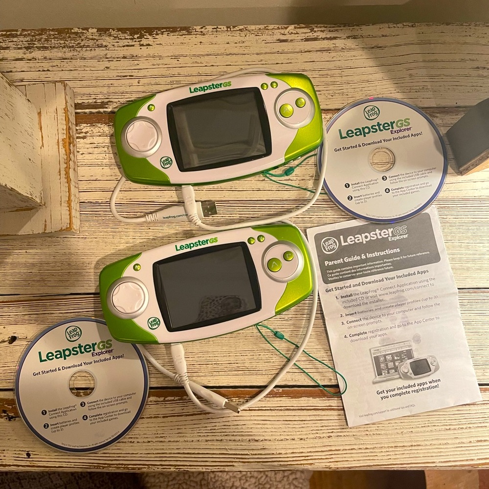 Bundle of 2 Leapster GS Explorer